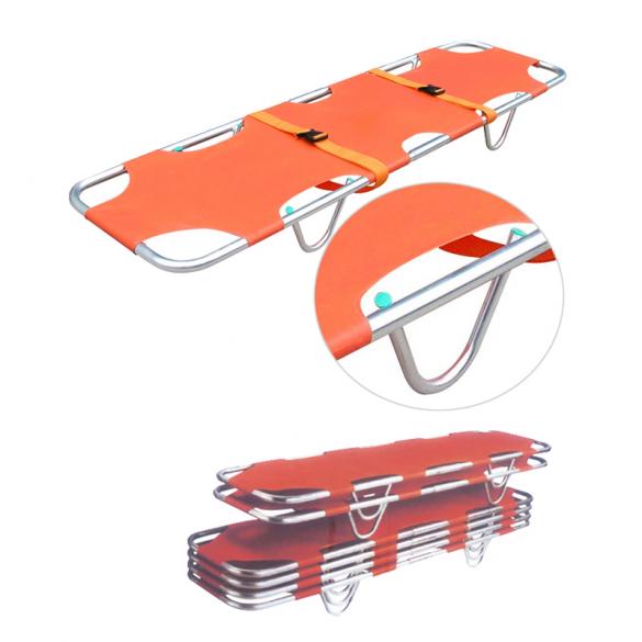 Used ambulance transfer aluminum board stretcher for patient